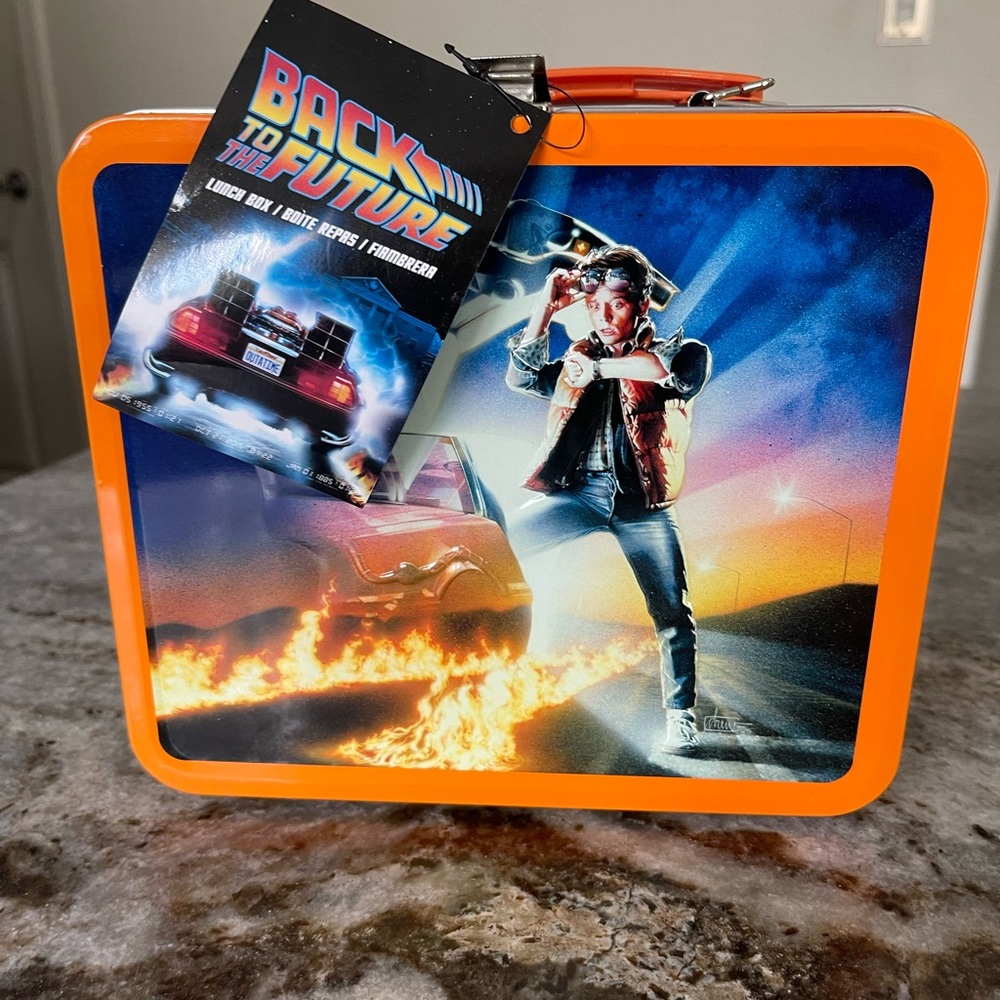 Funko: Back To The Future Metal Lunch Box, Walmart Exclusive, NEW!